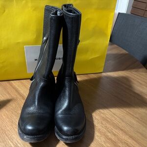 Ladies Harley Davidson Midcalf Biker Boot Black Size 10